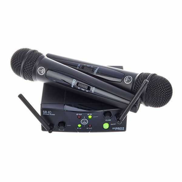 AKG WMS 40 Mini Dual Vocal: A Budget-Friendly Wireless System for Vocalists